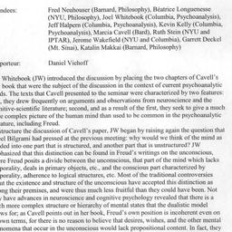 Minutes, 2005-11-28. Psycho...