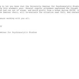 Correspondence, 2008-09-15....