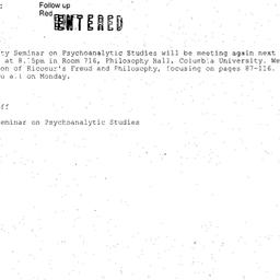 Announcements, 2008-02-25. ...