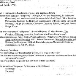 Handouts, 2006-02-16. The S...