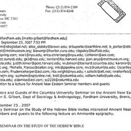 Announcements, 2007-10-17. ...