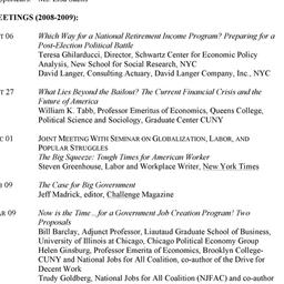 Schedules. Full Employment,...
