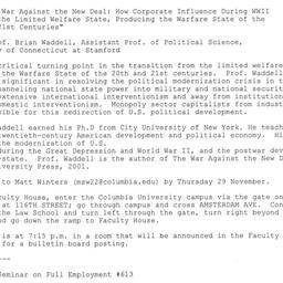 Correspondence, 2007-12-03....