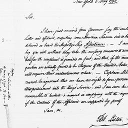 [Document, 1796 May 06]
