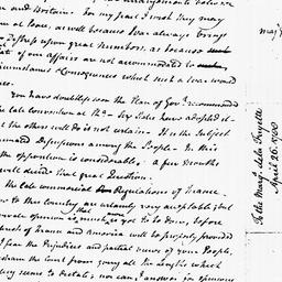 [Document, 1788 April 26]