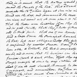 [Document, 1775 October 30]