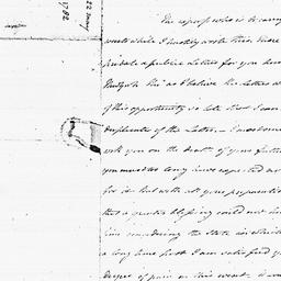 [Document, 1782 May 22]