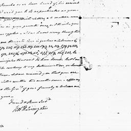 [Document, 1781 October 20]