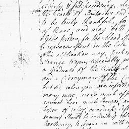 [Document, 1783 October 29]