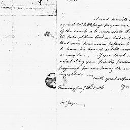 [Document, 1786 January 16]