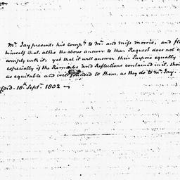 [Document, 1779 May 13]