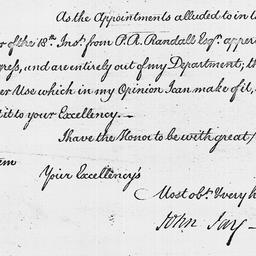 [Document, 1786 October 27]