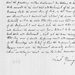 [Document, 1797 September 21]