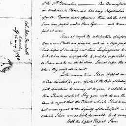 [Document, 1798 March 06]