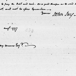 [Document, 1797 August n.d.]