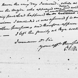 [Document, 1797 January 14]