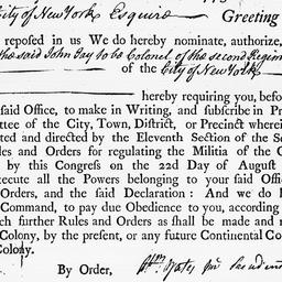 [Document, 1775 November 03]
