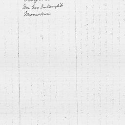 [Document, 1816 October 29]