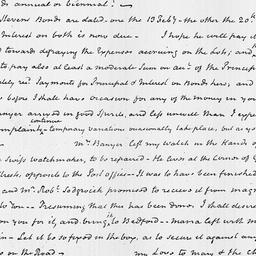 [Document, 1820 May 09]