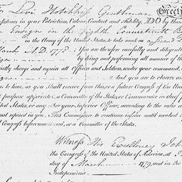 [Document, 1779 March 16]