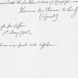 [Document, 1786 May 01]