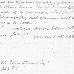 [Document, 1785 November 01]
