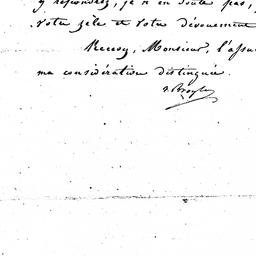 [Document, 1833 August 31]