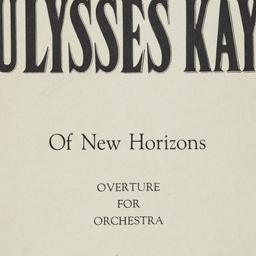 Of New Horizons