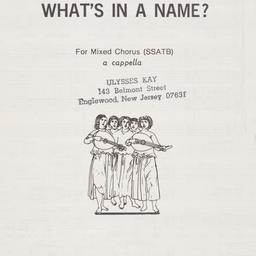 What's in a Name