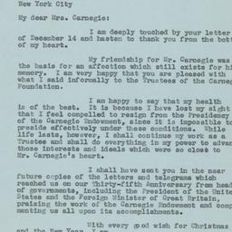 Typed letter signed to Loui...