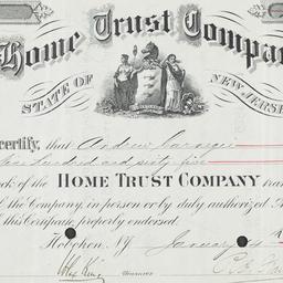 Carnegie Home Trust Company...