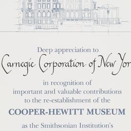 Certificate of Appreciation...