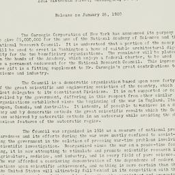 Press Release regarding the...