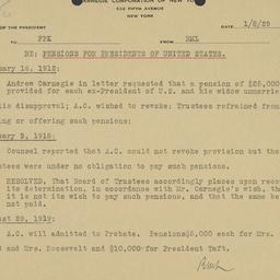 Memorandum on Andrew Carneg...