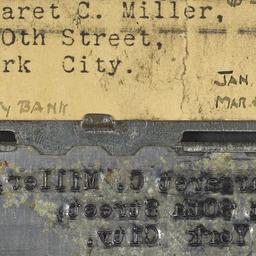 Tin Plate Rolodex Card for ...