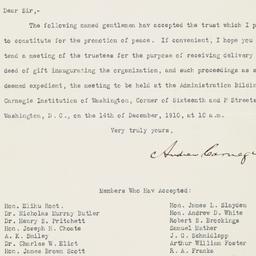 Invitation to the first mee...