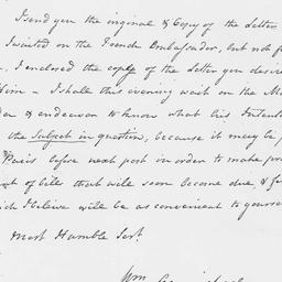 [Document, 1780 December 11]