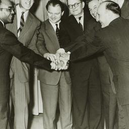 Ulysses Kay greeting U.S.S....