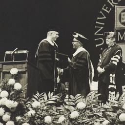 Ulysses Kay receiving award...