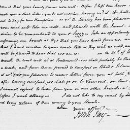 [Document, 1791 May 19]