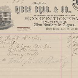 Kibbe Brothers Co.. Bill