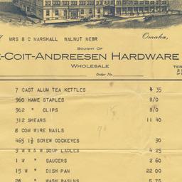 Lee-Coit-Andreesen Hardware...