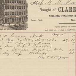 Clarke & Jones. Bill