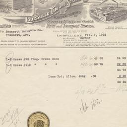 Louisville Tin and Stove Co...
