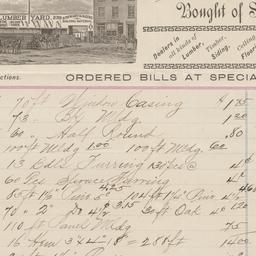 Stewart & Sayre. Bill