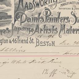 Wadsworth, Howland & Co...