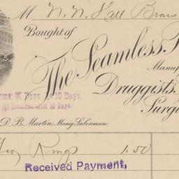 Seamless Rubber Co.. Bill