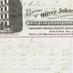 Oliver Johnson & Co.. Bill