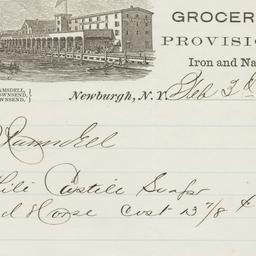 Homer Ramsdell & Co.. Bill