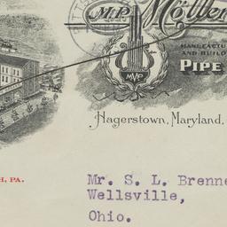 M. P. Moller. Envelope